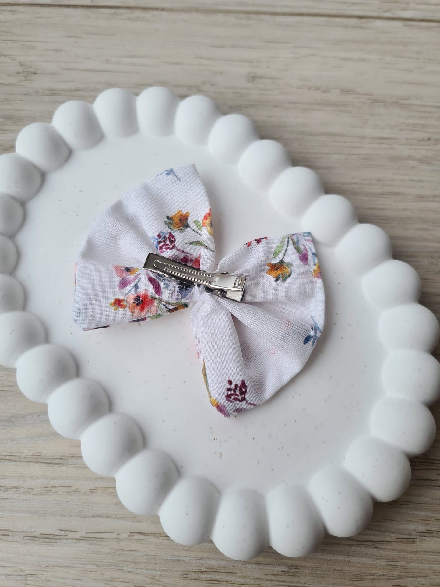 Haarschleife mit Haarspange