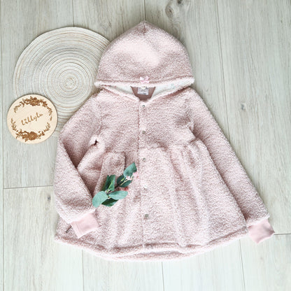 Bouclé Jacke - 128