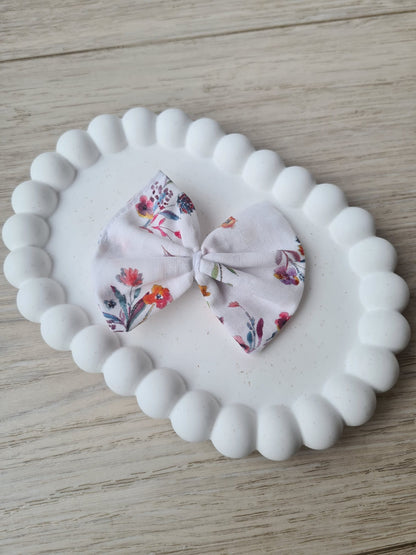 Haarschleife mit Haarspange