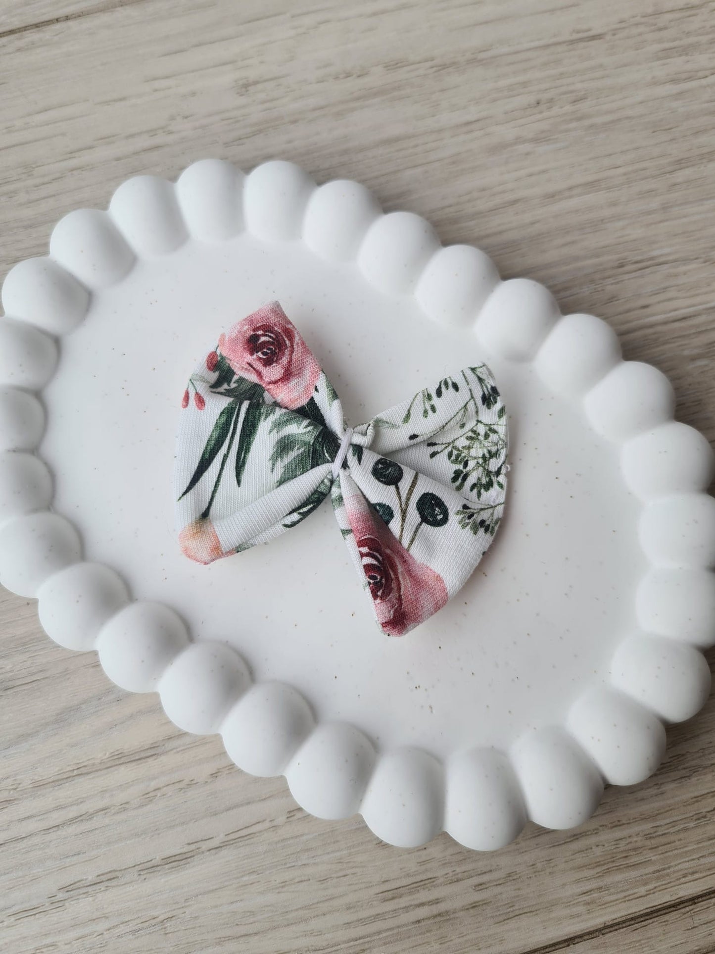 Haarschleife mit Haarspange