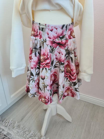 Set - Crop Sweater / Tellerrock - 122