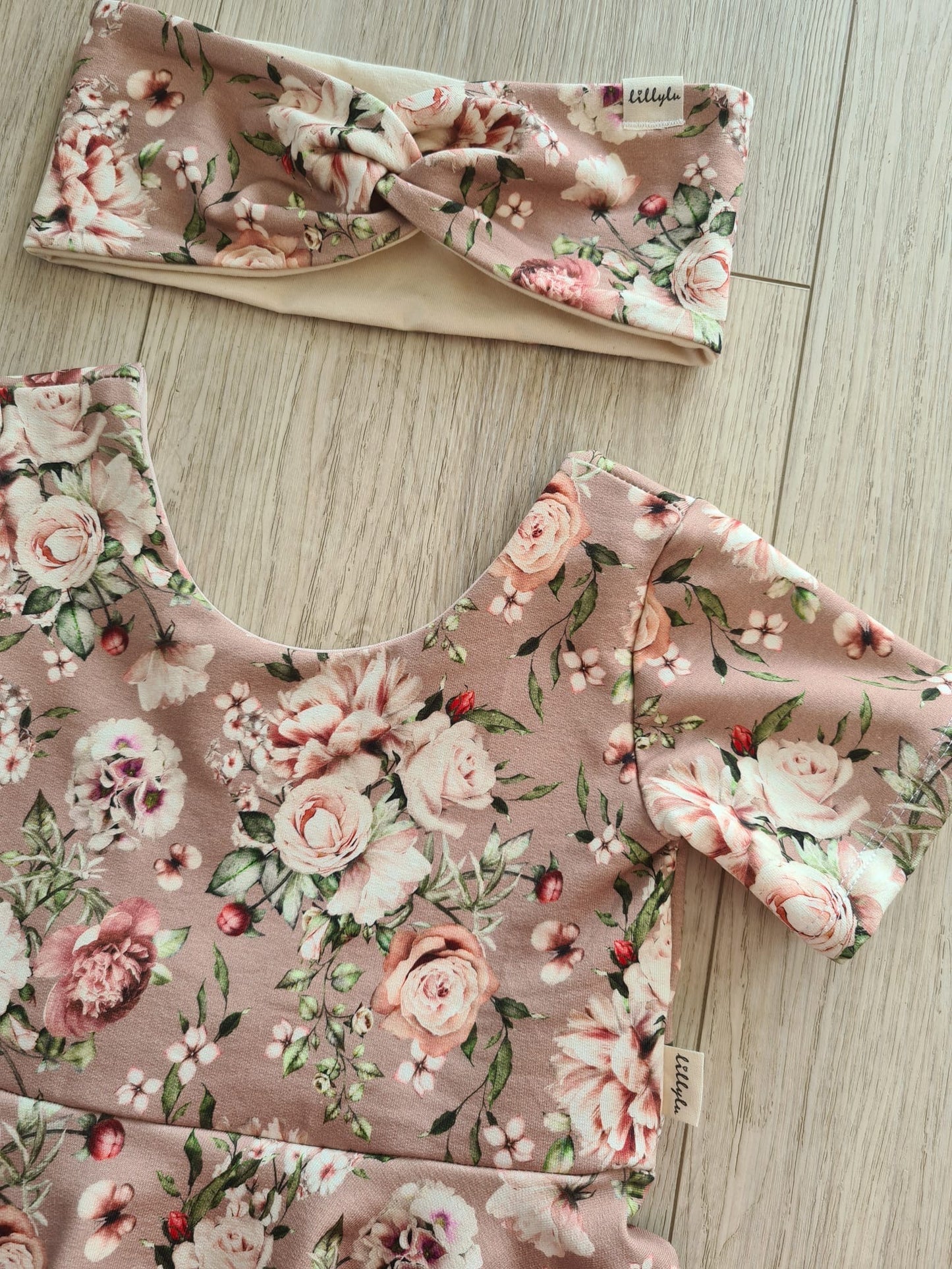 Set - Kleid / Stirnband - 110