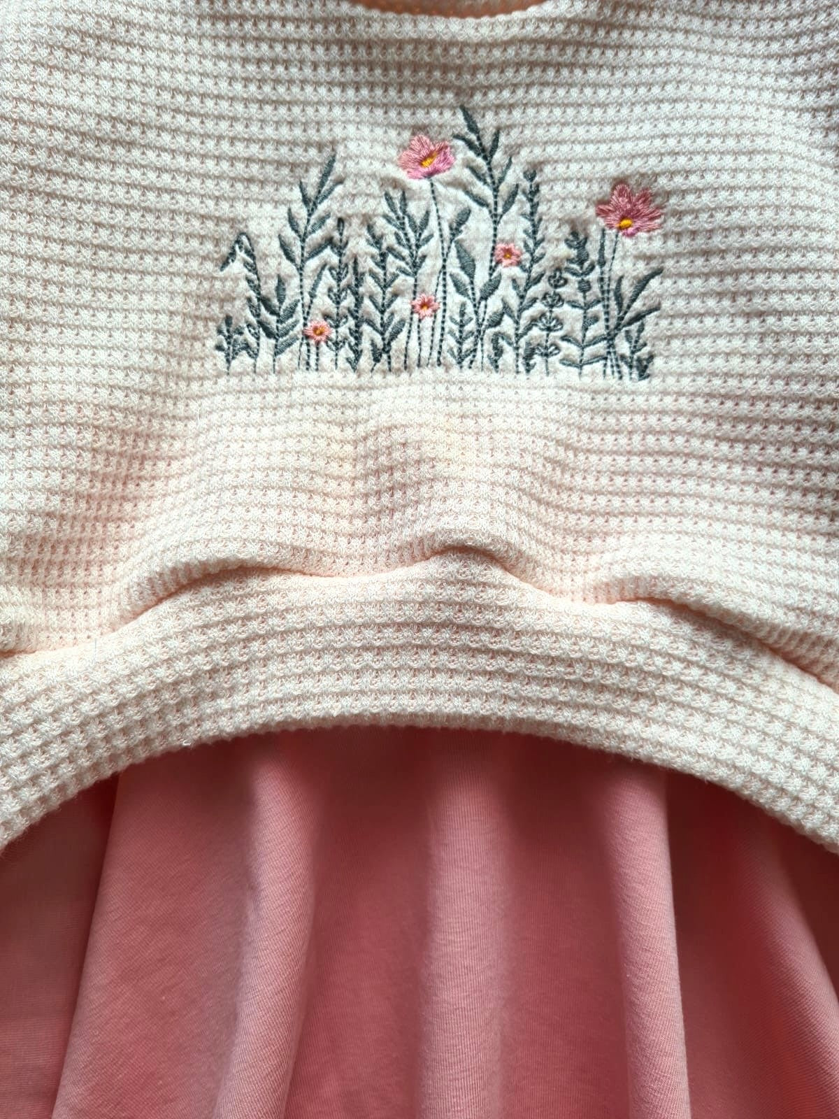 Set - Crop Sweater / Tellerrock - 104