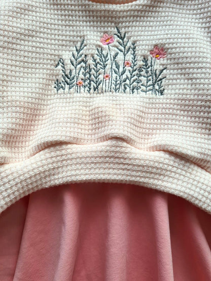 Set - Crop Sweater / Tellerrock - 104