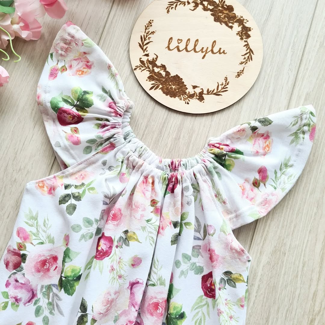 Flutter Romper - 92 / 98