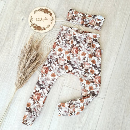 Set - Paperbaghose / Stirnband - 98