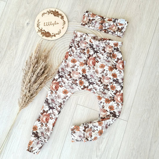 Set - Paperbaghose / Stirnband - 98