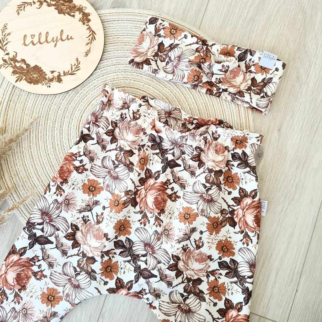 Set - Paperbaghose / Stirnband - 98