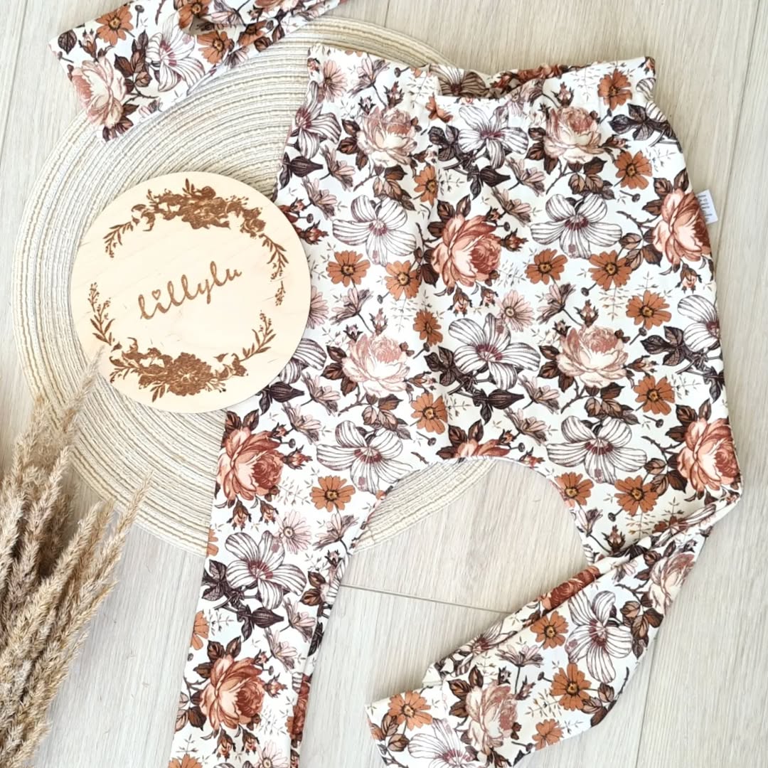 Set - Paperbaghose / Stirnband - 98