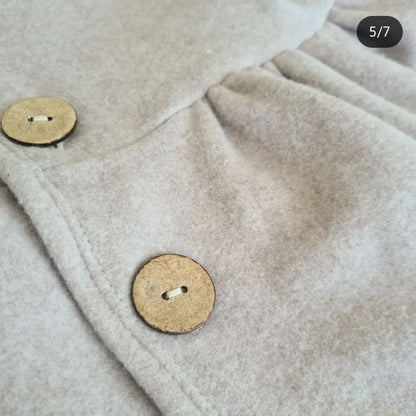 Bio Baumwollfleece Jacke - 104