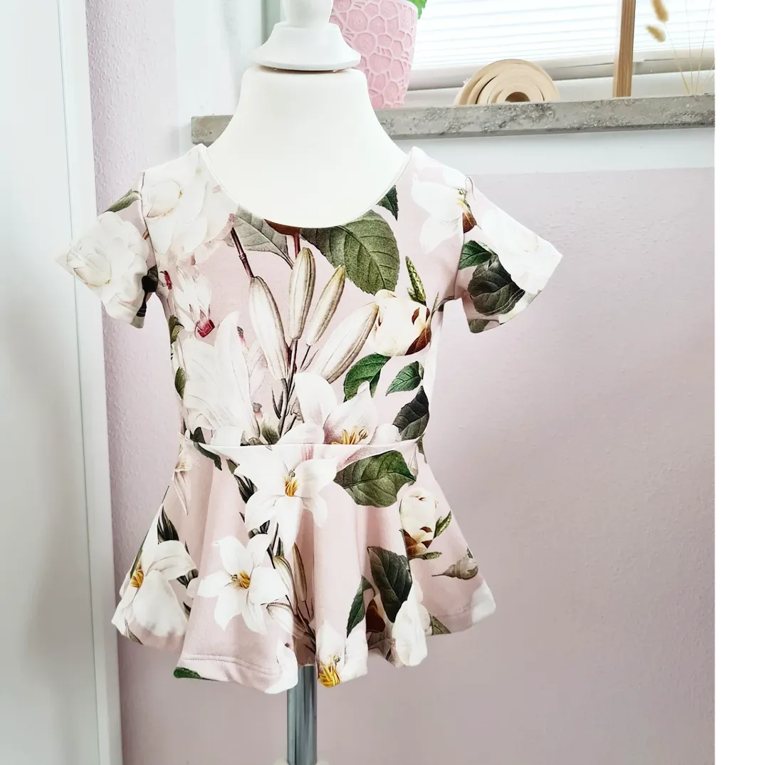 Set - Rüschen Bloomers / Peplum Top - 104