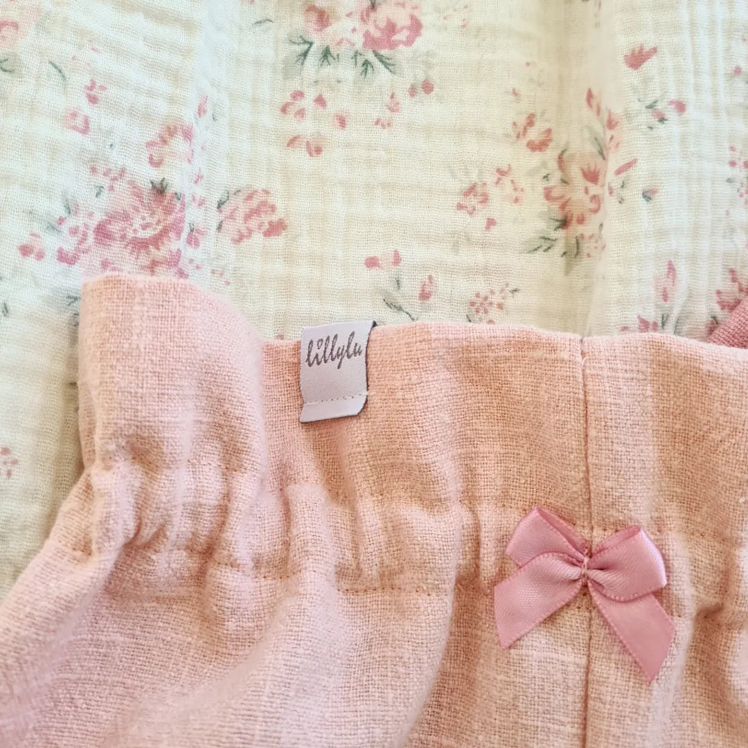Set - Fluttertunika / High-waist Bloomers - 80