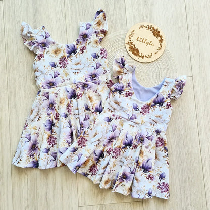 Set - Flügeltunika / Kurze Legging - 92