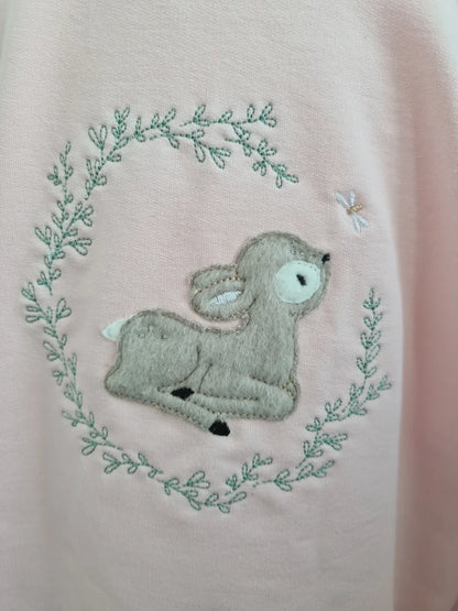Sweater mit Rehkitz - 110