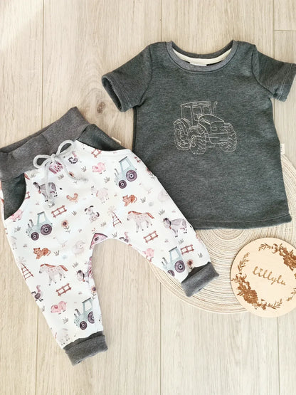 Set - Shirt / Jogginghose (Bio Qualität) - 86 / 92