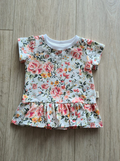 Set - T-Shirt / High-waist-Bummies - 62 / 68