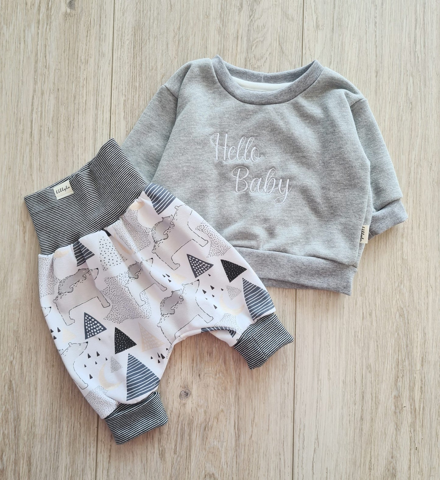 Set - Sweater / Pumphose - 56 / 62